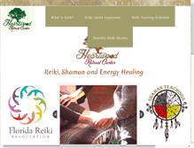 Tablet Screenshot of floridareikiassociation.com